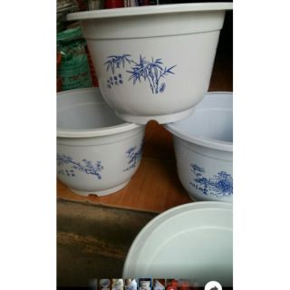 Bộ 10 chậu trồng hoa to 24cm x16cm