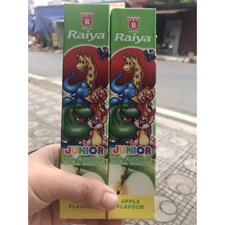 Kem đánh răng trẻ em Hàn Quốc Raiya hương táo 75g
