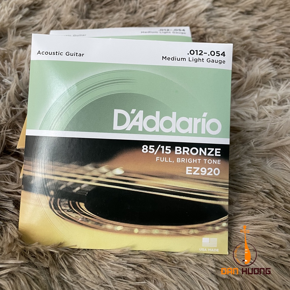 Dây Đàn Guitar Acoustic D'Addario EXP26 EJ15 EZ900 EZ910 EJ16 EJ13 EZ890 EZ920