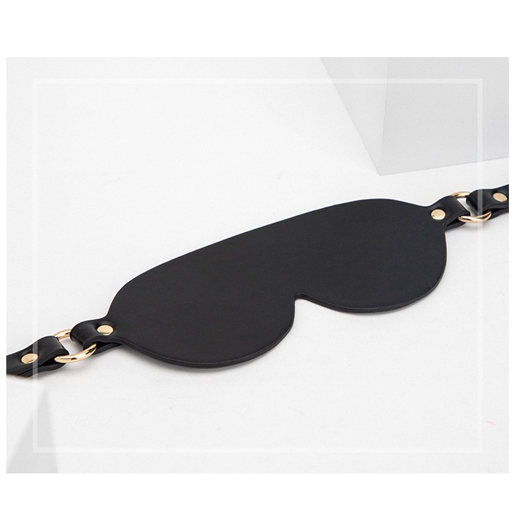 Bịt mắt ngủ da pu