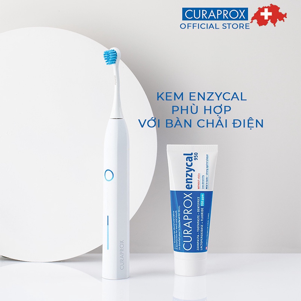 [Mã BMBAU300 giảm 7% đơn 499K] Bàn chải điện sóng âm Curaprox Hydrosonic Pro - Thụy Sĩ