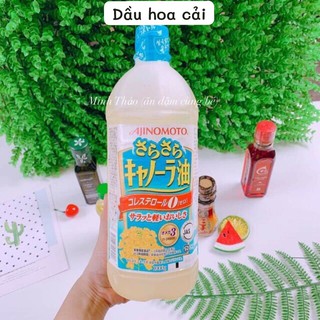 Các loại dầu ăn dặm cho bé