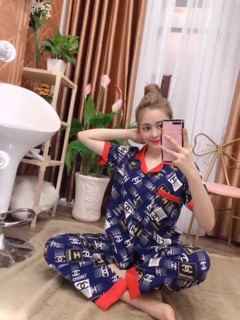 BỘ PIJAMA LỤA THÁI BIG SIZE 65-75KG