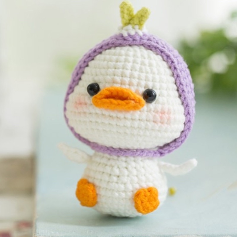 DIY Gói Nguyên Liệu Móc Len Bộ Tứ Cánh Cụt 🐷 🐯🐧 🐶 Shiba  Dễ Thương- Quà Tặng Handmade Tự Làm Ý Nghĩa