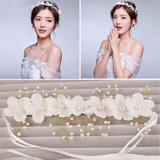 Vòng Hoa Trắng Đội Đầu