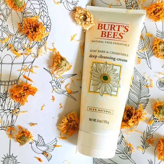 BURT'S BEES - Sữa rửa mặt sáng da Soap Bark & Chamomile