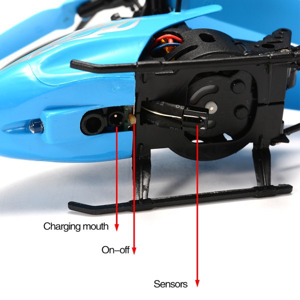 Máy bay trực thăng cảm ứng hồng ngoại đồ chơi cho bé trai