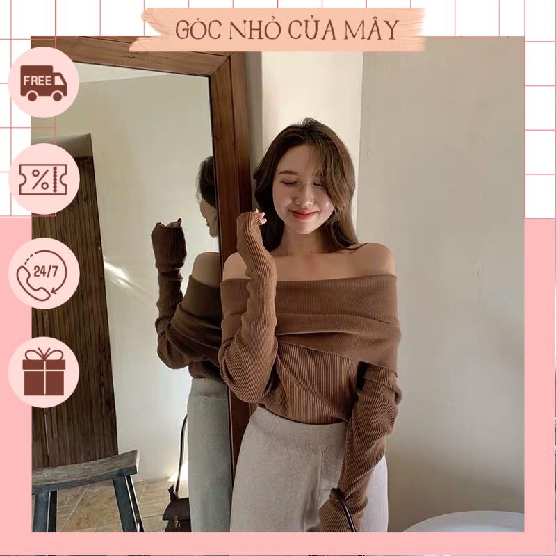 Áo len trễ vai sexy GNCM