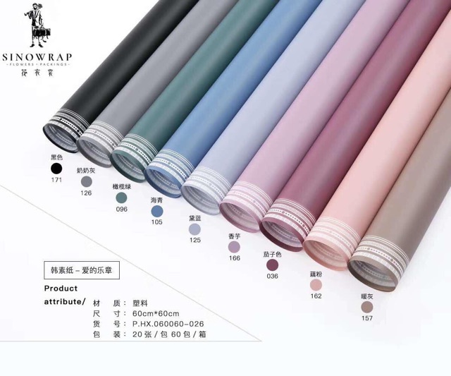 Hoa sáo và giấy gói hoa phục vụ ngày 20/10 và ngày 20/11