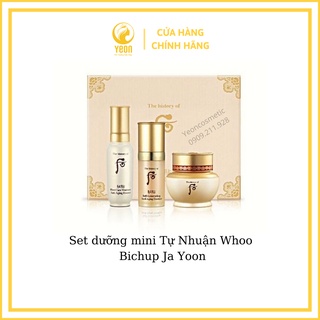 Set dưỡng Tự Nhuận Whoo Bichup Ja Yoon mini