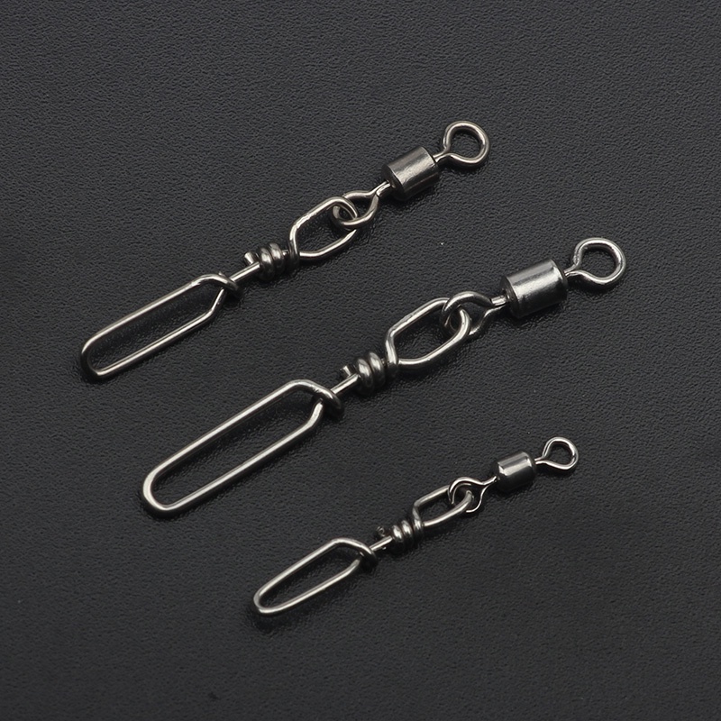 Set 10 Khớp Khuyên Nối Cần Câu Cá Bằng Thép Không Gỉ