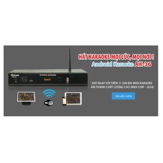Đầu android karaoke Arirang AK36