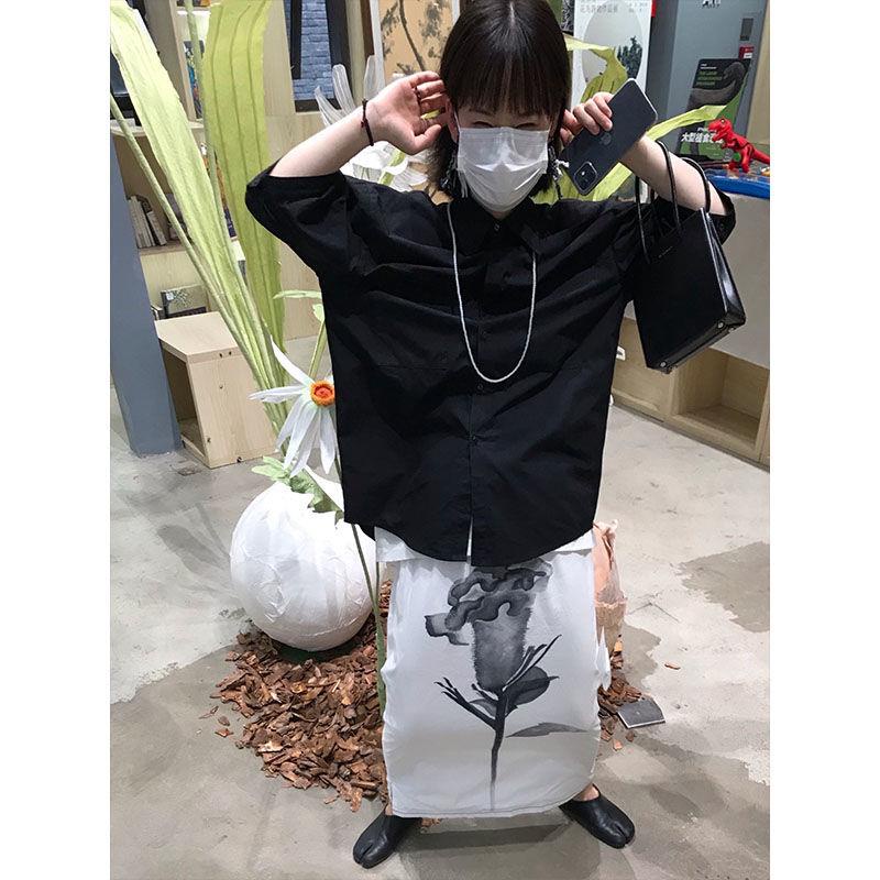 Đầm Hai Dây Dáng Dài In Họa Tiết Mực Hàng Mới Thời Trang Mùa Hè 2022 Dành Cho Bạn Nữ