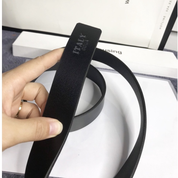 Dây lưng nam không mặt,thắt lưng nam da bò,dây nịt không kèm mặt da thật