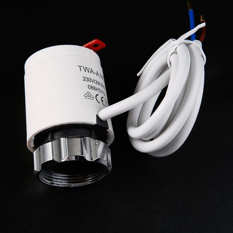 Van Truyền Động Nhiệt Đóng Kín Thông Thường Bằng Điện 230V Cho Máy Sưởi Dưới Cánh