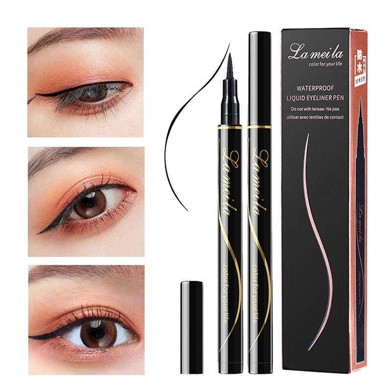 Bộ trang điểm mắt LAMEILA Mascara + Kẻ Mắt + Phấn mắt 12 màu Bộ Trang Điểm