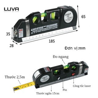 [ bảo hành 12 tháng ] thước đo  ni vô laser cao cấp
