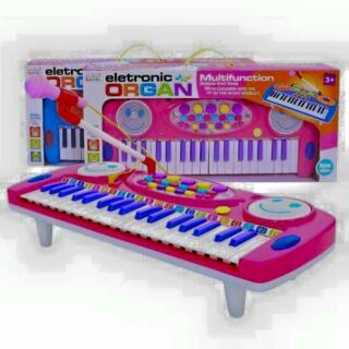Đàn organ điện tử kèm mic