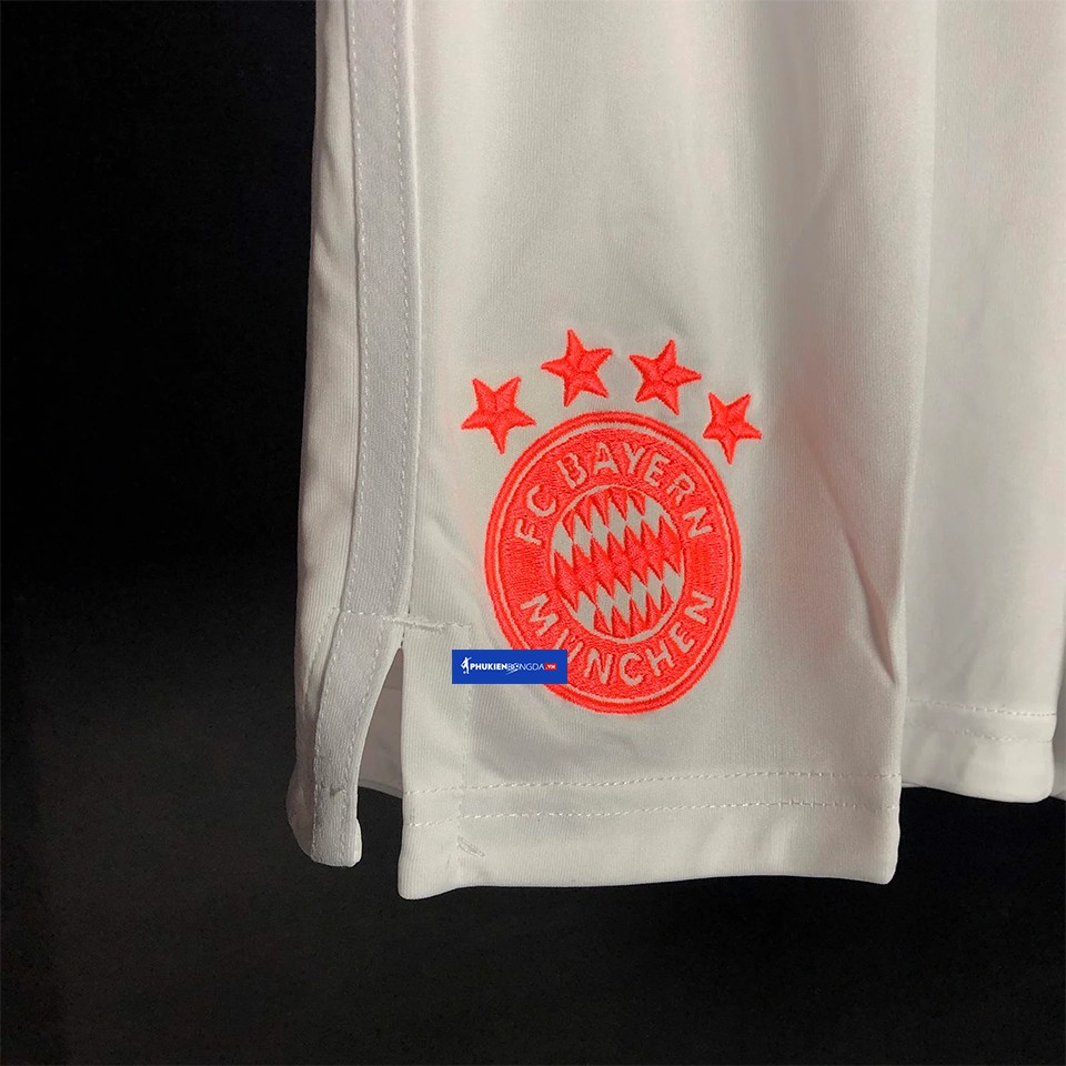 Áo Bayern Munich trắng xám sân khách 2020-2021, áo Bayern Munich sân khách 2021 trắng xám SF ❝Thái Lan❞