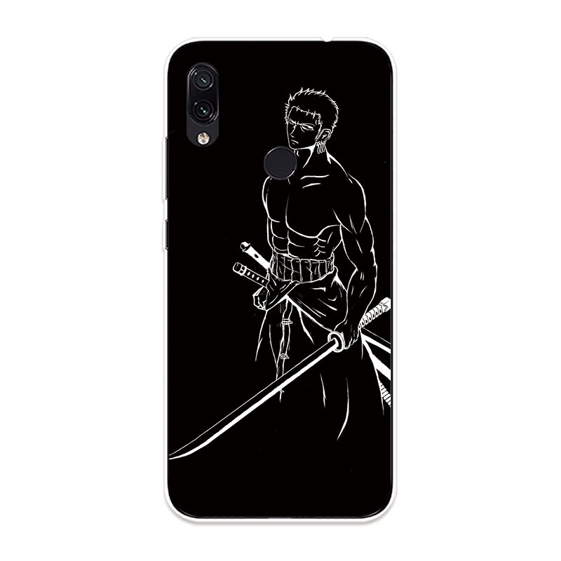 Ốp Lưng Xiaomi Redmi 7 7A Note 7 Pro TPU mềm Case One Piece Black