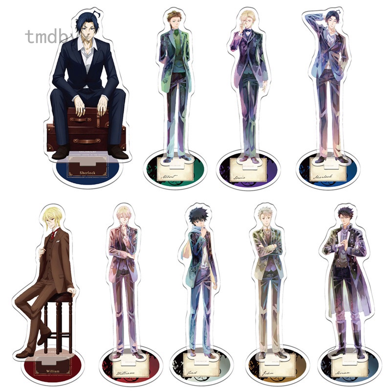 Mô hình các nhân vật trong phim anime Moriarty The Patriot dạng đứng để bàn trang trí