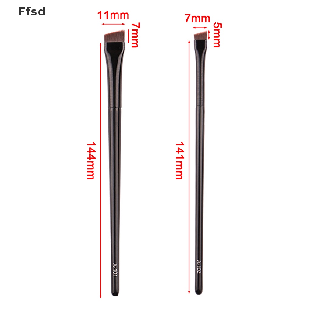 {Ffsd} Cọ Trang Điểm Lông Mày Kẻ Mắt Tạo Khối Chuyên Nghiệp Góc Nhỏ Bán Chạy