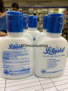 Sữa rửa mặt lotuphil