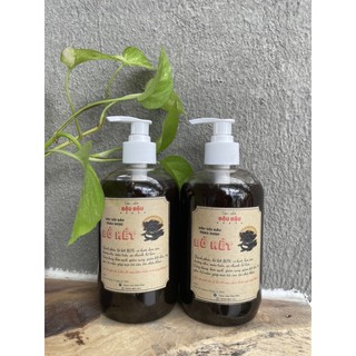 Dầu gội 100% thảo dược bồ kết - sả chanh