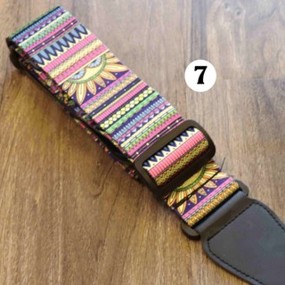 Dây Đeo Guitar Thổ Cẩm