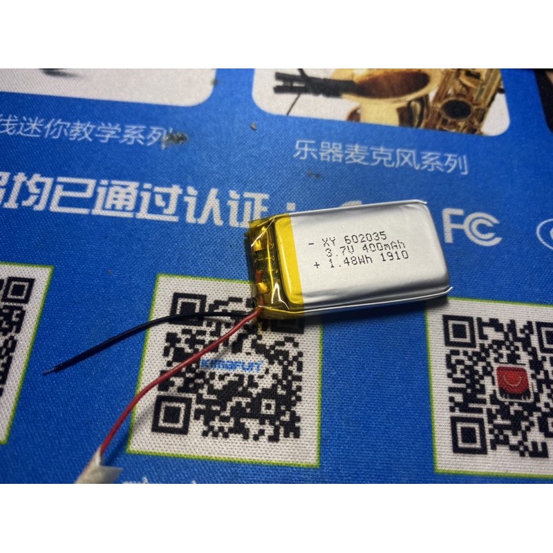 Pin sạc micro trợ giảng 3,7V Pin dành cho mic trợ giảng không dây các thương hiệu Shidu, aporo, aker ....