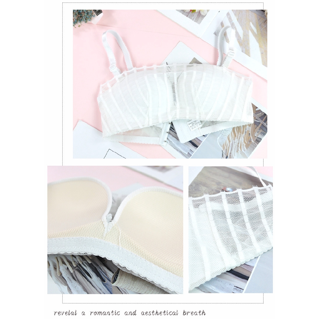 Bộ đồ lót ren không gọng thoải mái thiết kế gợi cảm cho nữ | BigBuy360 - bigbuy360.vn