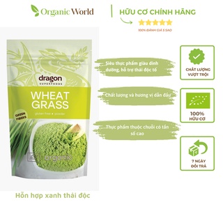 Bột cỏ lúa mì hữu cơ Dragon Superfoods 150g