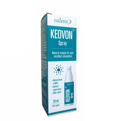 [CHÍNH HÃNG] Keovon Spray Vitamin K2 (MK7 tự nhiên) Dạng Xịt - [25 ml] - Kích thích phát triển chiều cao cho trẻ em