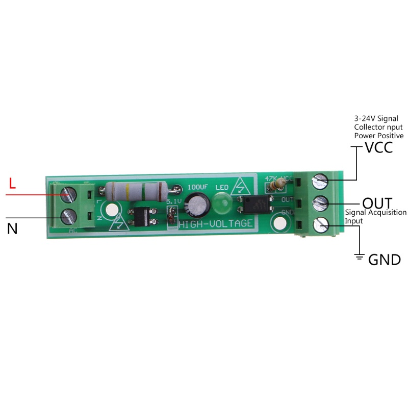 Mô Đun Cách Ly Quang 220V 1 Kênh Chuyên Dụng