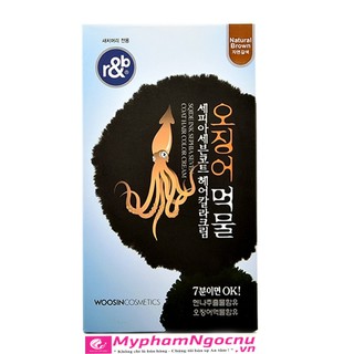 THUỐC NHUỘM TÓC THẢO DƯỢC HÀN QUỐC PHỦ MÀU TÓC BẠC