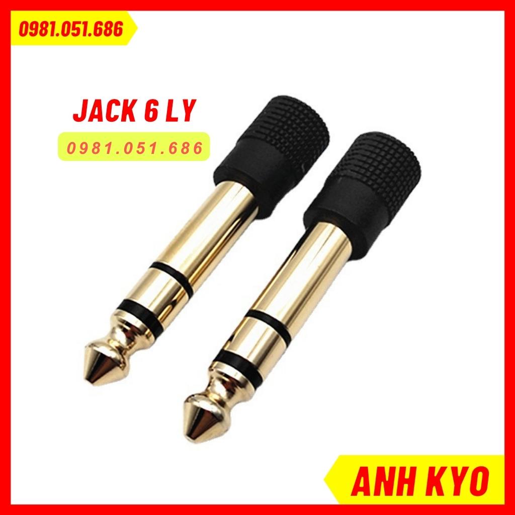 Jack chuyển 6.5 sang 3.5 Mạ Vàng Chuyển Đối Tín Hiệu Âm Thanh Chất Lượng Cực Cao