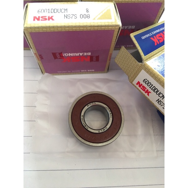 Vòng bi, bạc đạn Nhật NSK 6001 DDUCM hàng nhập khẩu