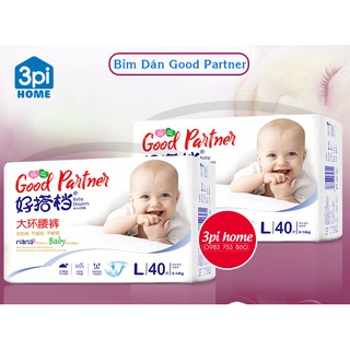 Bỉm Dán Good Partner S56, M48, L40, XL36 tiện dụng tiết kiệm tối đa cho mẹ và bé