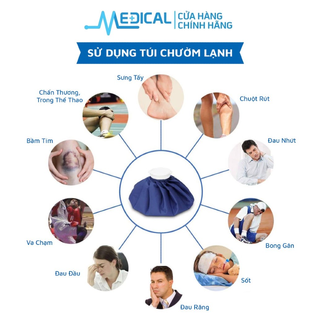 Túi chườm đa năng nóng lạnh SANITY kích thước nhỏ gọn tiện lợi - MEDICAL