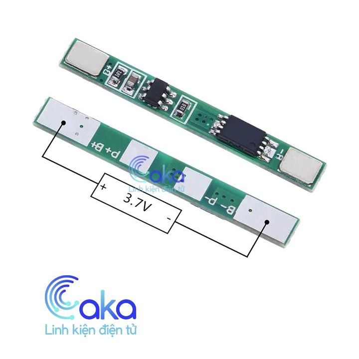 Mạch bảo vệ cell pin 1S 3A cell 18650
