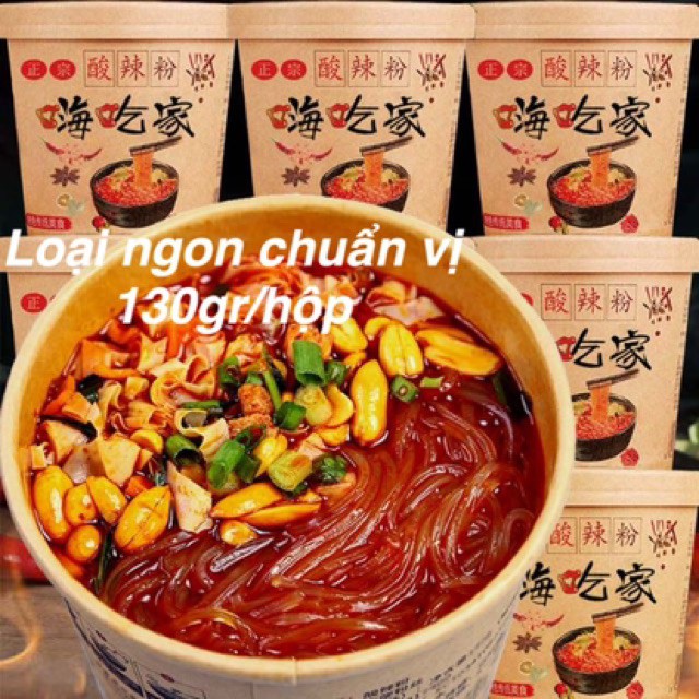 6 Hộp miến Trùng Khánh loại ngon chuẩn vị 130gr/hộp giá rẻ