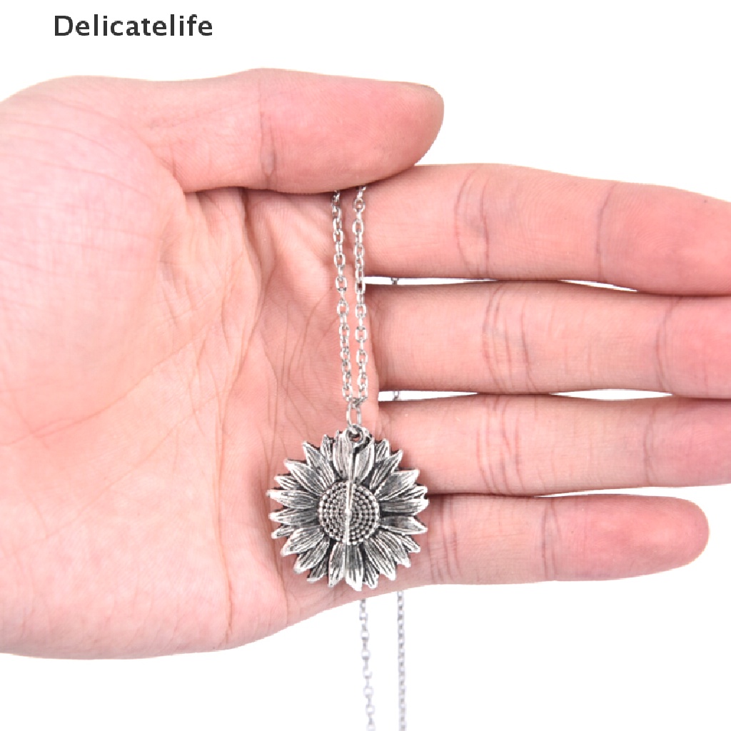 Vòng cổ mặt hình hoa hướng dương thời trang