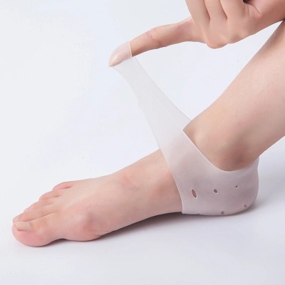 Miếng lót gót chân silicon thoáng khí bảo vệ gót chân túi hai miếng - LC01