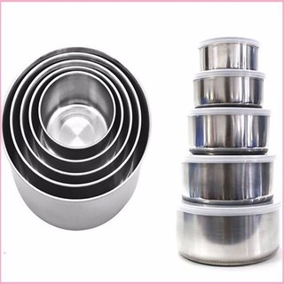 Bộ 5 Bát Inox