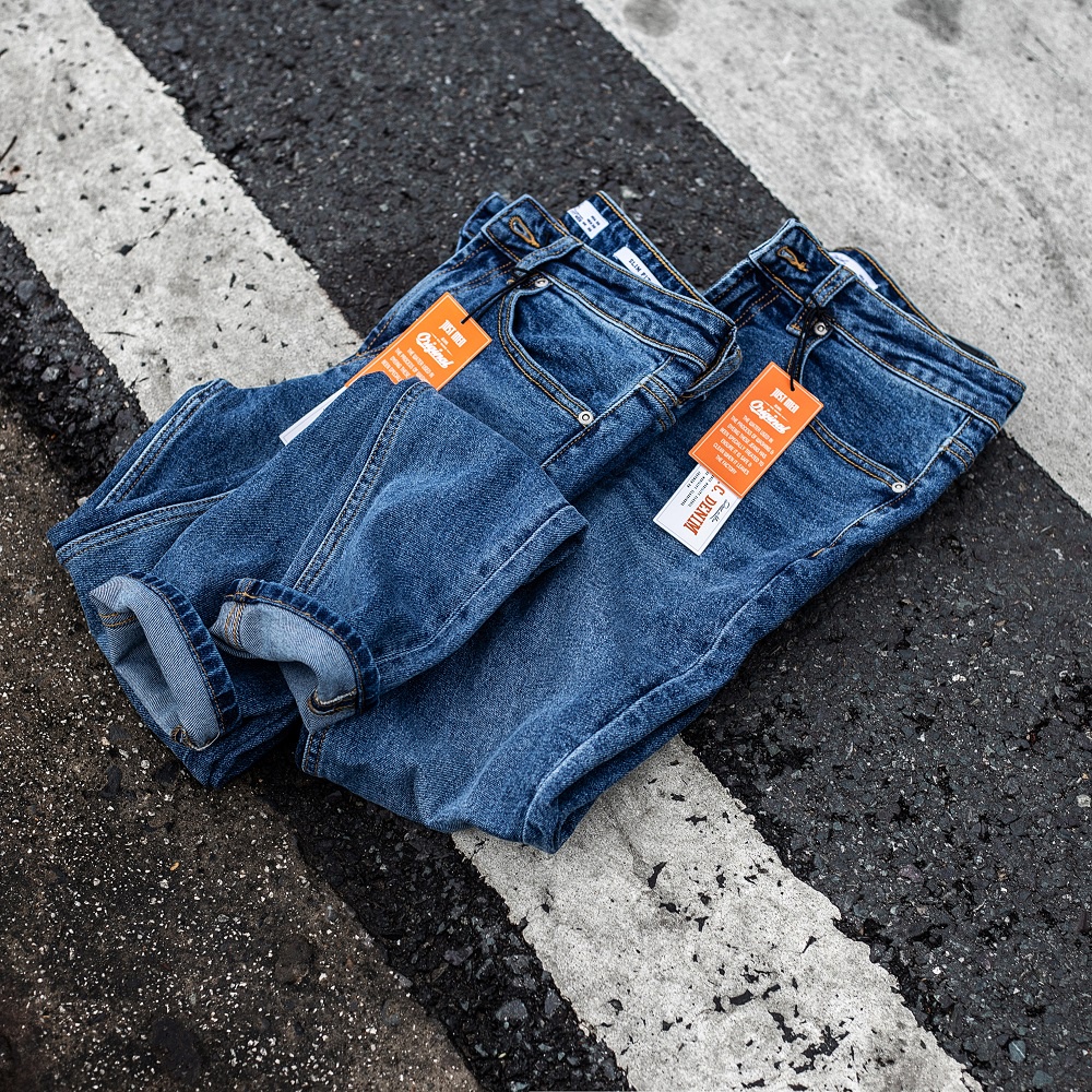 Quần Jeans Dài Trơn Just Men 220091.2