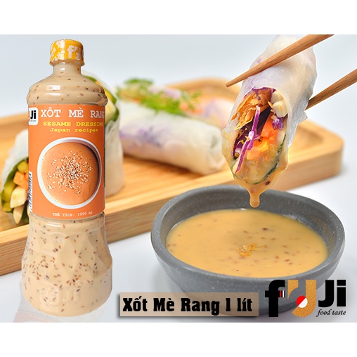 Nước Chấm Sốt Mè Rang 1.000 ml 1 lít Thương Hiệu Fuji Chính Hãng Thơm Ngon