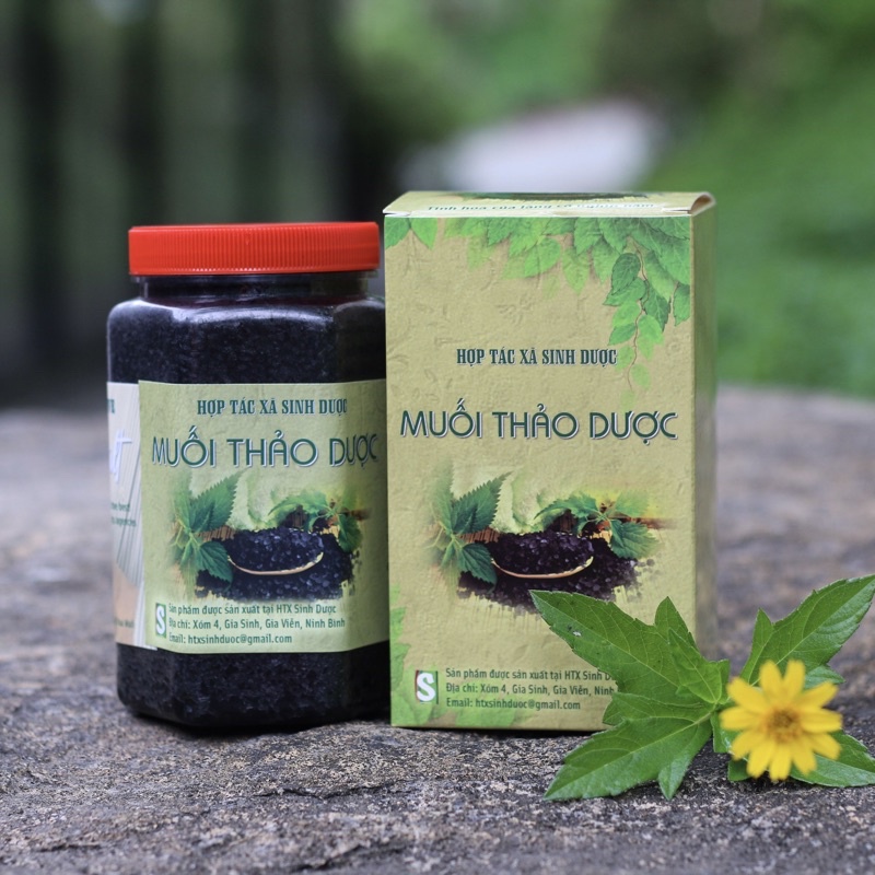 MUỐI NGÂM CHÂN THẢO DƯỢC - sản phẩm của HTX sinh dược. Thuộc xã Gia Sinh-Gia Viễn-Ninh Bình.