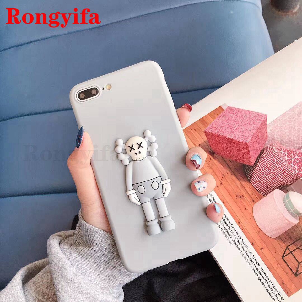 Ốp điện thoại TPU hoạ tiết Minnie Kaws hoạt hình dành cho Samsung Galaxy A9 A7 A7 A6+ Plus A6 2018 A5 2017 2016 | BigBuy360 - bigbuy360.vn
