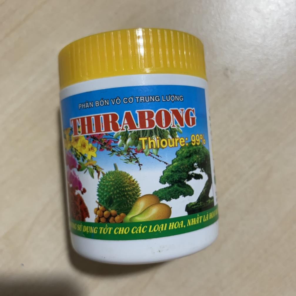 THIRABONG (Thioure 99%) sure 99 kích thích ra hoa phân hóa mầm hoa, đánh thức miên trạng Lọ 100gr