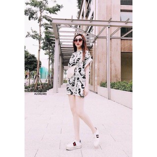 Áo thun unnisex in hình cartoon (hình thật ờ dưới)